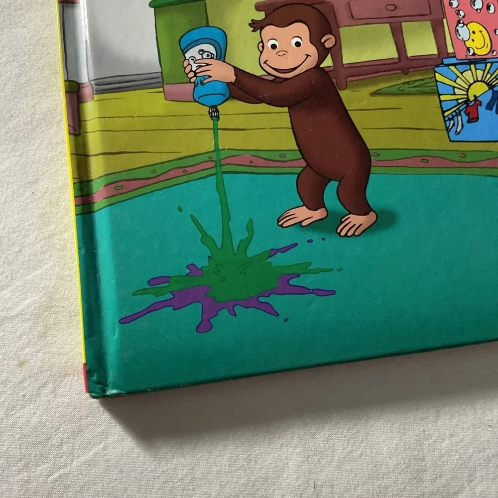 Curious George 5 Reader Book Lot Children's Level 1 Hardcover Readers